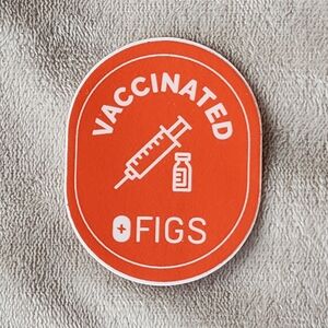 FIGS Stickers - Vaccinated